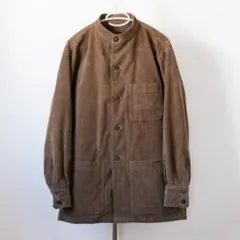 フランス製 Hollington スタンドカラー ジャケット リネン - メルカリ
