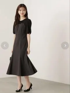 PROPORTION BODY DRESSING ワンピース　チェック　半袖