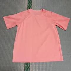 DANSKIN メッシュ 半袖Tシャツ L ピンクのサムネイル