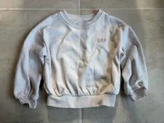 GAP ライトグレー パフスリーブ トレーナー