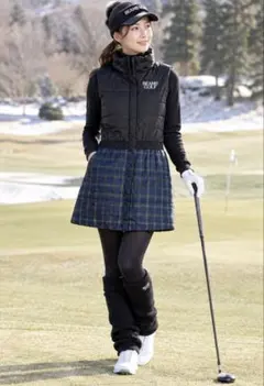BEAMS GOLF 中綿ワンピース ファーベスト L - メルカリ