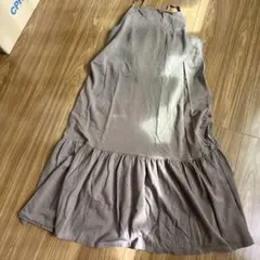 キャミワンピース ロング丈 ブラウン しまむら シーズンリーズン