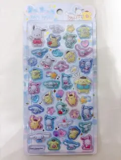 【正規品】うるちゅる ポップシール サンリオ 集合 ポチャコ プリン シナモン