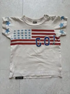 F.O.KIDS 星条旗柄 Tシャツ GO! アップリケのサムネイル