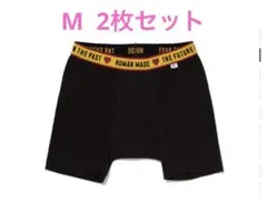 HUMAN MADE ボクサーパンツ 新品未使用品 ブラック　2枚のサムネイル