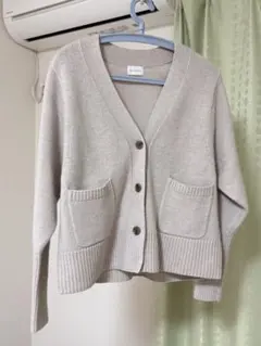 green label relaxing カーディガン