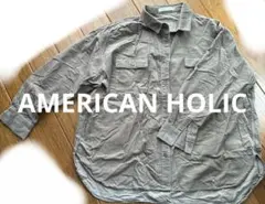 【水曜削除】　American Holic トップス　シャツのサムネイル