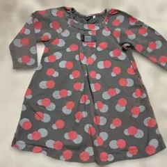 BeBe 長袖ワンピース 110cm