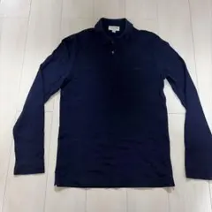 LACOSTE ネイビー ポロシャツ 長袖US XS