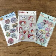 【匿名配送】トイストーリー　ベイマックス　プリンセス　ウォーターシール　3種
