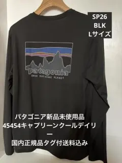 新品未使用品　パタゴニア　キャプリーンクールデイリー　Lサイズ タグ付送料込