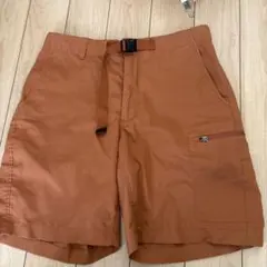 ユニクロ　ブラウン ショートパンツ ウエストベルト付き