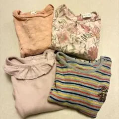 80cmトップス 冬物4点セット