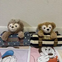 [新品未使用品] ダッフィー　シェリーメイ　ブランケット