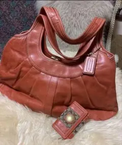 COACH がま口バッグ／ヴィンテージ・美品