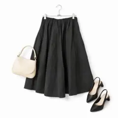 Ray Beams♡フレアスカート ブラック シンプル 上品 M相当