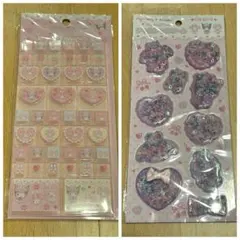 マイメロディ クロミ ピアノ タイルシール シャカシャカシール 2点セット