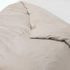 カバーがなくても使える　洗える羽毛薄掛ふとん／Ｓ １５０×２１０ｃｍ