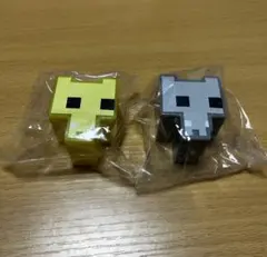 PICO PARK ピコパーク　ソフビマスコットコレクション　グレー、イエロー