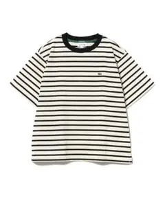 LACOSTE　ラコステ　カノコ ボーダー ショートスリーブ Tシャツ