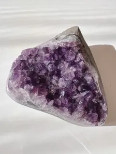 濃い Aランク ウルグアイ産 アメジスト クラスター 天然石 帝王紫 288g