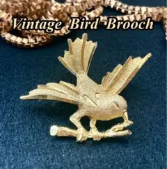 セール　ヴィンテージ  イギリス　バード　ブローチ