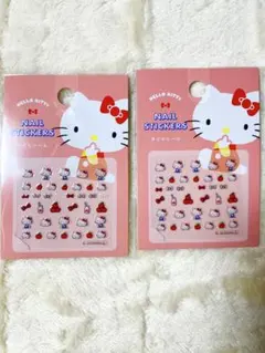 Sanrio♡ハローキティ♡キティ♡ネイルシール♡2点セット