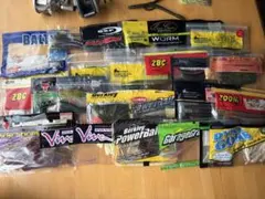 バス釣り 使用済みワーム 大量セット - メルカリ