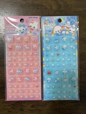 正規品　まじかるベリーベリー　ぷくぷくあわわちゃん　ドロップブロックシール