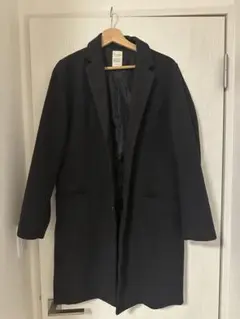 BACK NUMBER ブラック チェスターコート MEDIUM