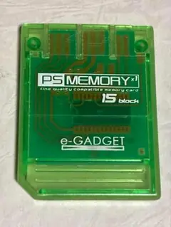 PS MEMORY x1 メモリーカード 15ブロック