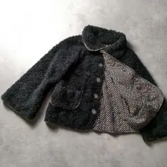 あちゃちゅむ　ムチャチャ　花柄　総柄　コート　黒　ベルト　フリル AHCAHCUM.muchachaのフリマアイテム一覧