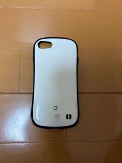 iFace iPhone8用ケース ホワイト/ブラック