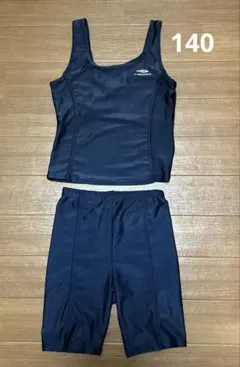 ネイビー 水着セット 140