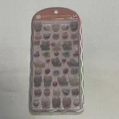 【新品】コットンパフィーシール　アニマル　クラックス