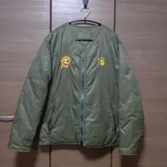 taion beamslights ベトジャン風インナーダウン オリーブ