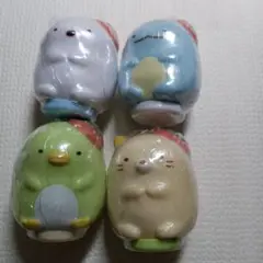 【ち-19】すみっコぐらし　カプキャラ　6種　フィギュア　マスコット　スタンプ