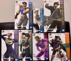 一番くじ　ジョジョ　最新作　フィギュア7点コンプリートセット　おまけつき