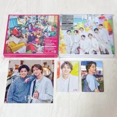 timelesz FAM初回限定盤AB 寺原トレカ、アナザージャケット付き