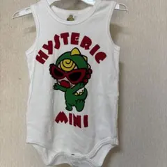 ヒスミニノースリーブロンパース80