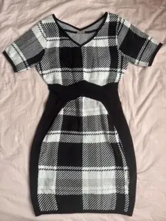LIP SERVICE チェック柄ミニワンピース［新品］