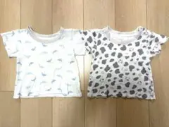 Birthday パジャマ 半袖 2枚セット まとめ売り イルカ アニマル 90