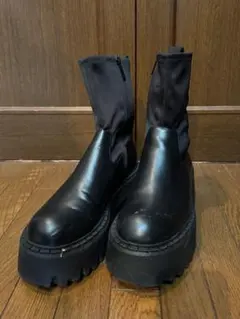 ZARA ザラ トラックソール ショートブーツ 40 26cmのサムネイル
