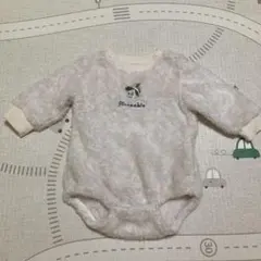 【2回着用】コトリ　cottoli ディズニー　ピノキオ　長袖ロンパース 70