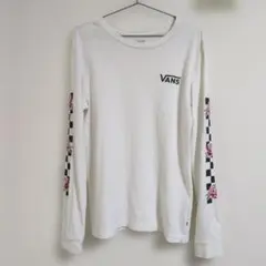 VANS 長袖カットソー M ホワイト