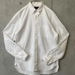 ビームスプラス 長袖シャツ オックスフォード ボタンダウン マチ付き