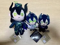 ツイステ ナムコ限定 マレウス・ドラコニア 実験服 缶バッジ 5点セット