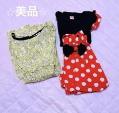 branshes90㎝ワンピース＆ミニー2点セット 90㎝のサムネイル