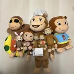 おさるのジョージ ぬいぐるみセット