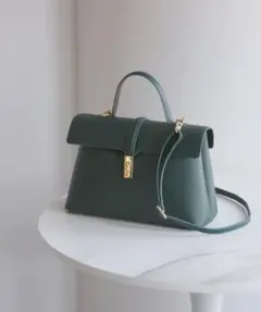 VIS　ひねり金具ワンハンドルバッグ　2way 　ショルダーバッグのサムネイル